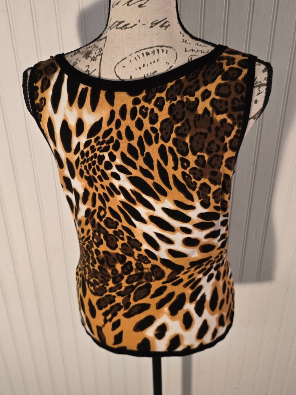 Belldini Leopard Print 2-Piece Sweater Set (M) - Picture 7 of 12